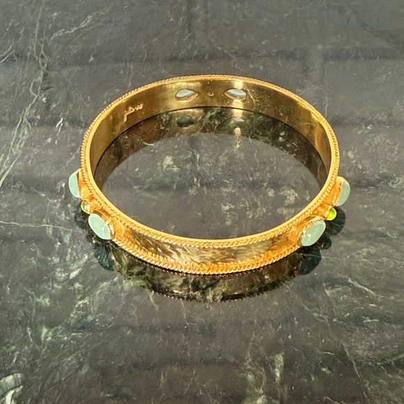 Julie Vos Gold and Blue Bangle